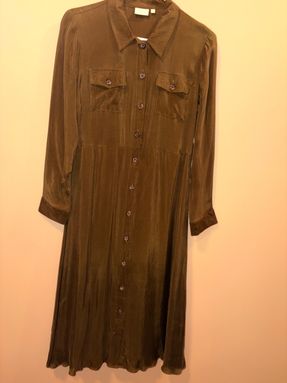 Olive Green Maxi Dress
